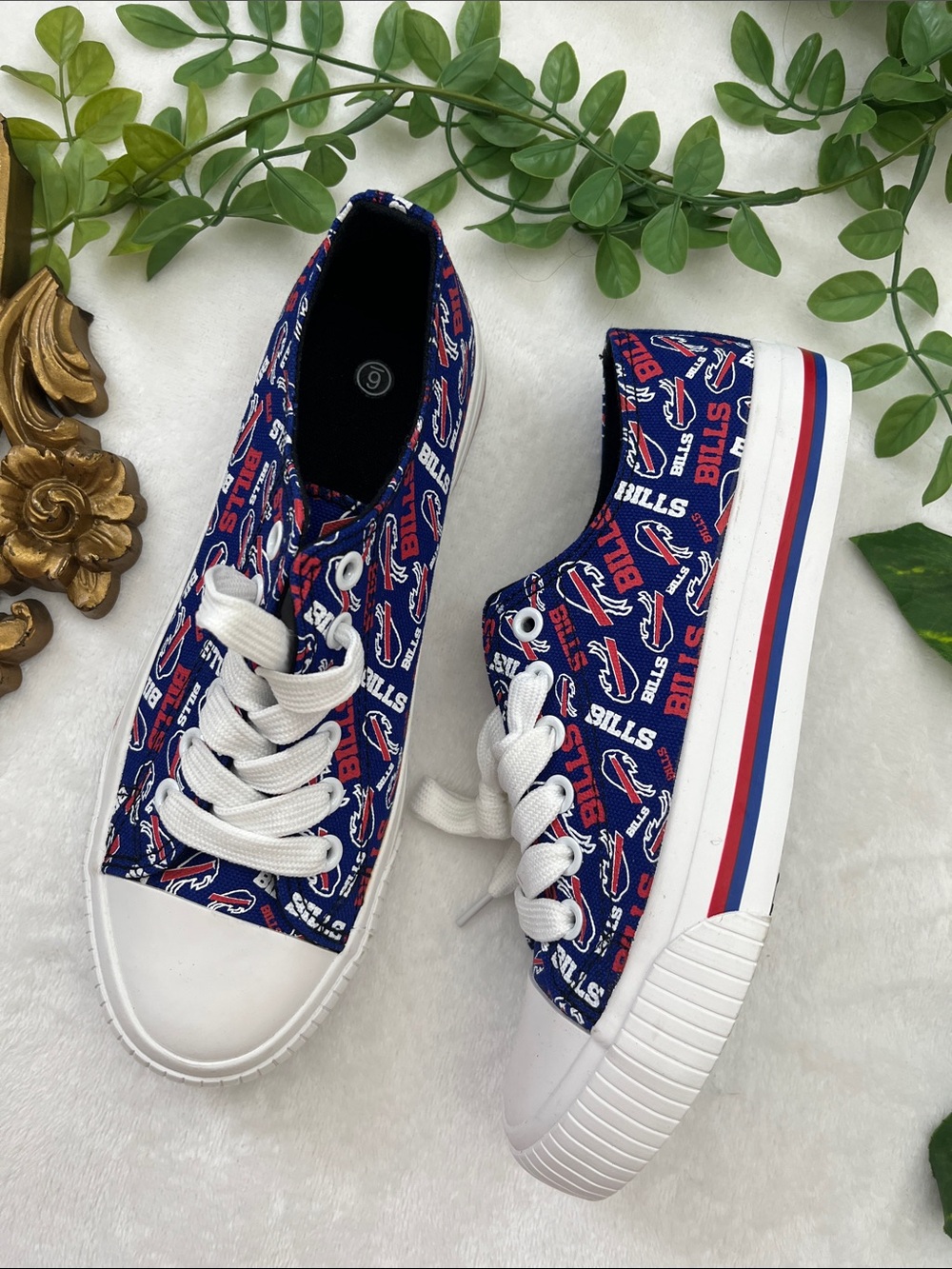 Buffalo Bills Logo Sneakers